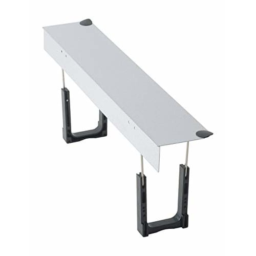 Toyo Aluminum "Prevents Dirt Around Gas Stovetops" Solid Gap Boat, 60cm Wide x 11cm Deep x 13-23cm High