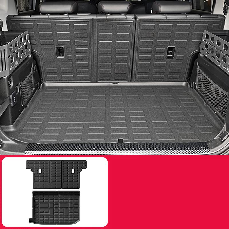For JETOUR T2 Shanhai T2 2024-2026 Trunk Mat Waterproof and Dirt-resistant Five-seat Model Automobile Modification Supplies