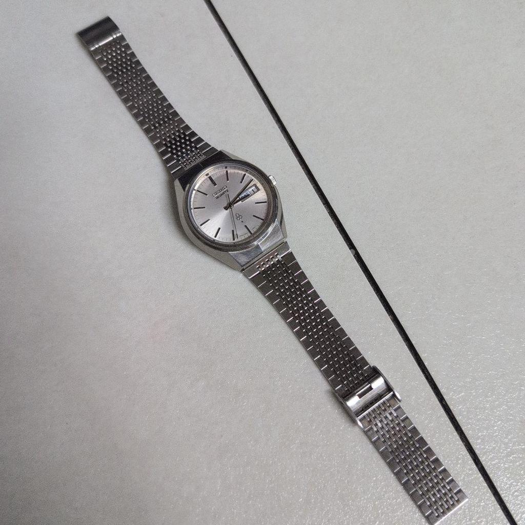 [USED] SEIKO Quartz Watch, Silver, Debeso, 3803-7020
