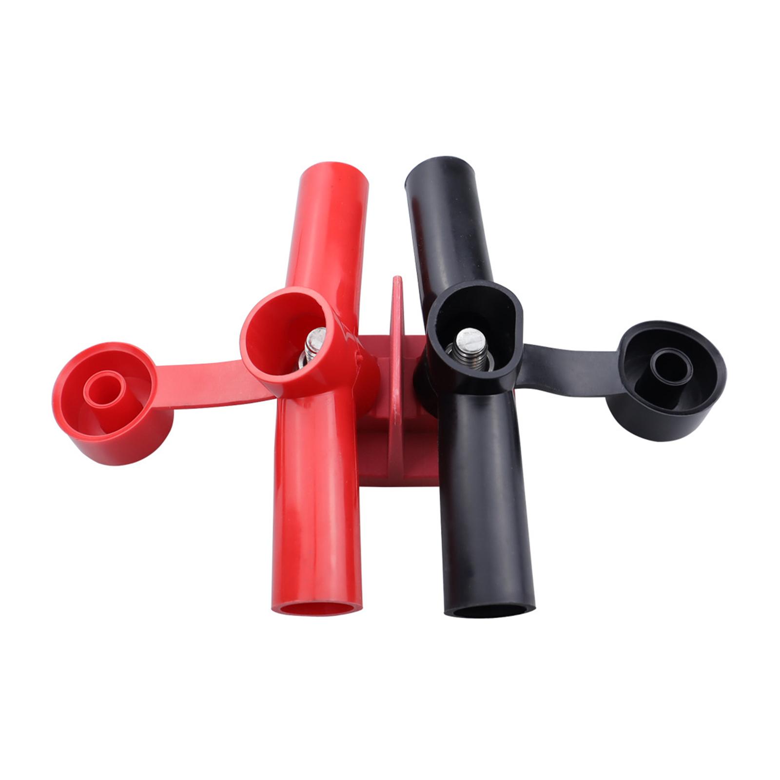 

Двойные кабельные разъемы Powerpost Надежные и простые в установке Высокоамперные проводники Безопасные соединения для автодомов Лодок Автомобилей красный