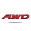3D Metal AWD Logo Universal Car Emblem Fender Badge Trunk Decal Sticker For VW Toyota Honda CRV XRV MAZDA 4WD SUV 4x4 Off Road zs9
