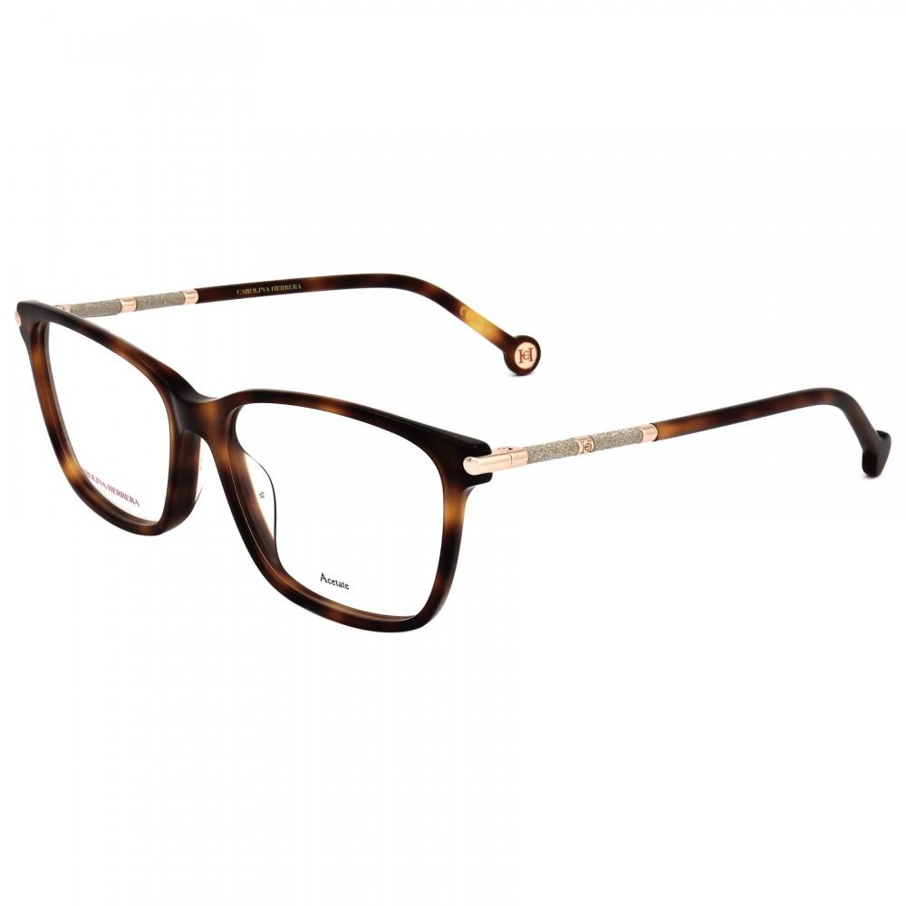 Carolina Herrera Women S 55 Mm Brown opticalS Havana Gold