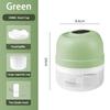 100/250ML Electric Garlic Chopper Mini USB Charging Meat Garlic Pepper Crusher Vegetable Food Cutter Kitchen Masher Gadgets