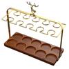 CYCLI-Wine Glass Display Rack Space-Saving Design, Dispenser Household Wine Utensil Holder In Deer-Shaped Style