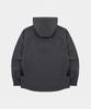 LETTERCOMO Tech Shell Hooded Jacket Charcoal