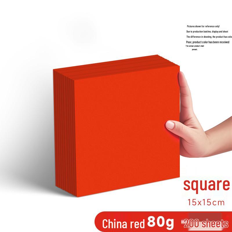 Leuchtend rotes A4/A5 70g Druckpapier für Büro und Basteln