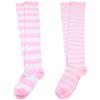 Girl's Sexy Striped Thigh High Long Socks Over The Knee Elastic Stockings