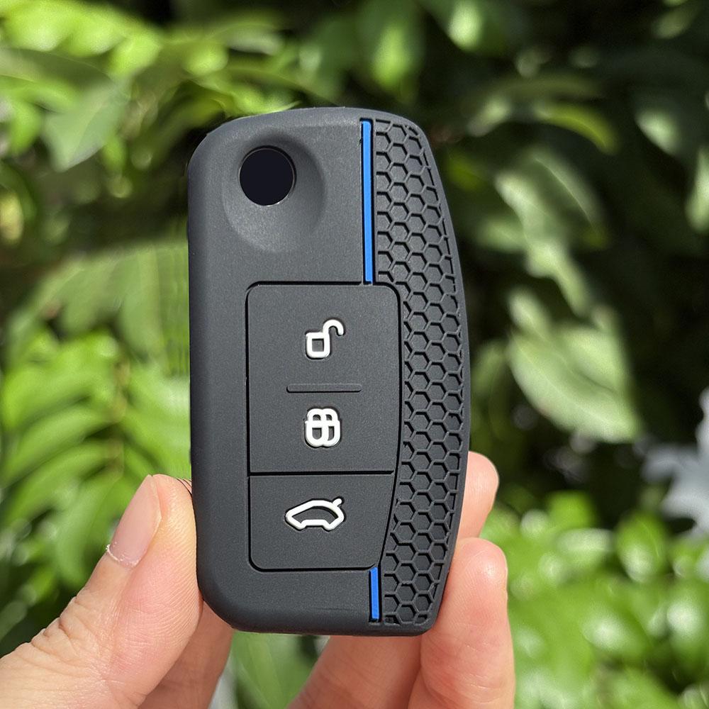 Knife Flip Keychain Protection For Ford Gm Ka Fusion Kuga St Focus 2 3 Silicone Car Key Caps Cover Case