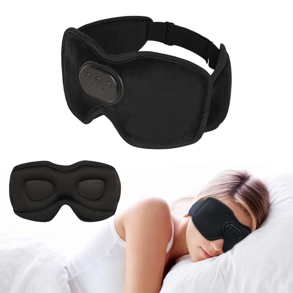 SYPVRY Bluetooth Sleep Eye Mask With Headphones - Boasting 3D Sleep Headphone Technology for Enhanced Comfort Bluetooth Eye Mask 4