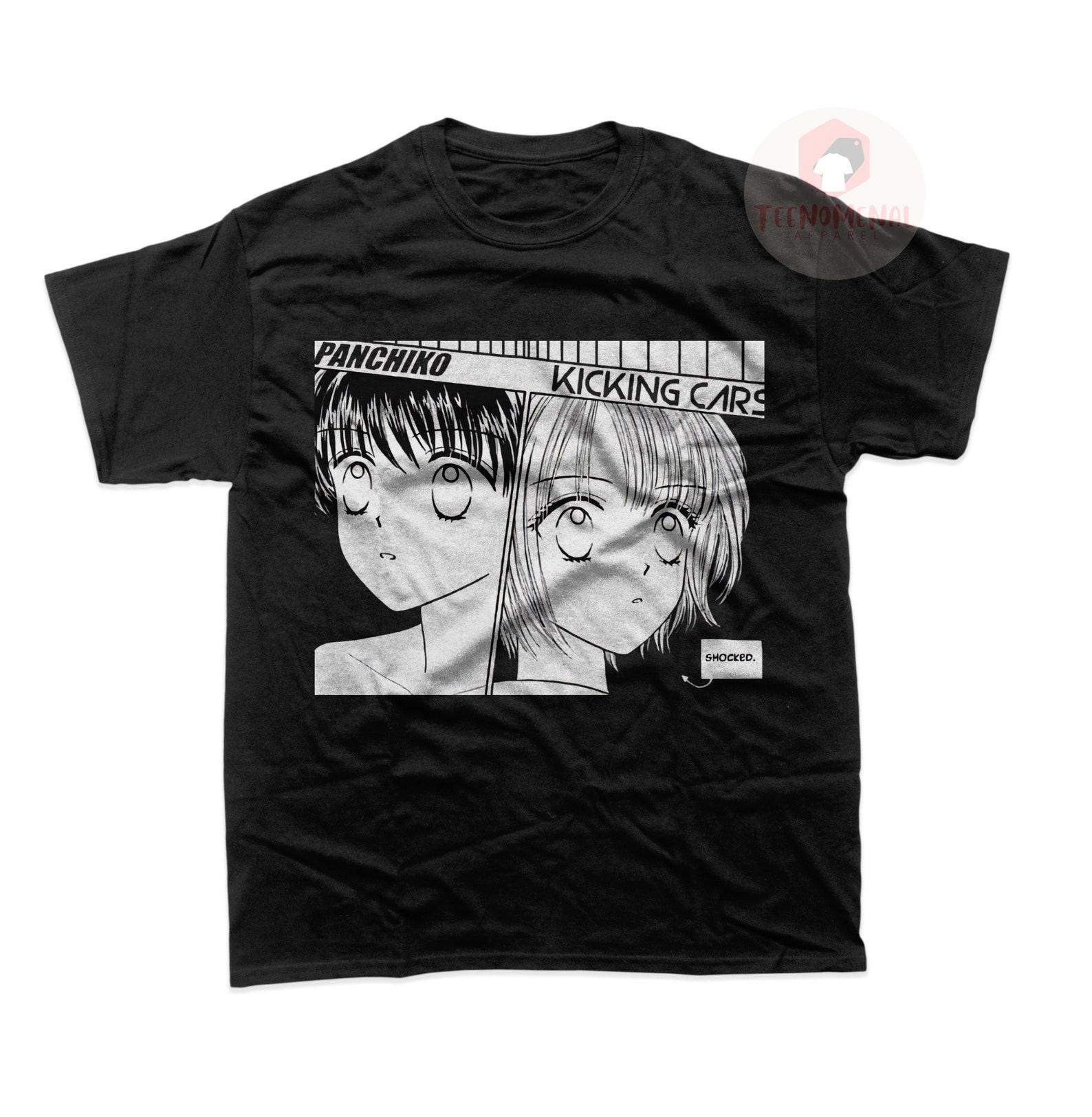 Panchiko Unisex T-Shirt - Death Metal Album Tee - Rock Music Band Merch - Kicking Cars Song - Gift For Fans L