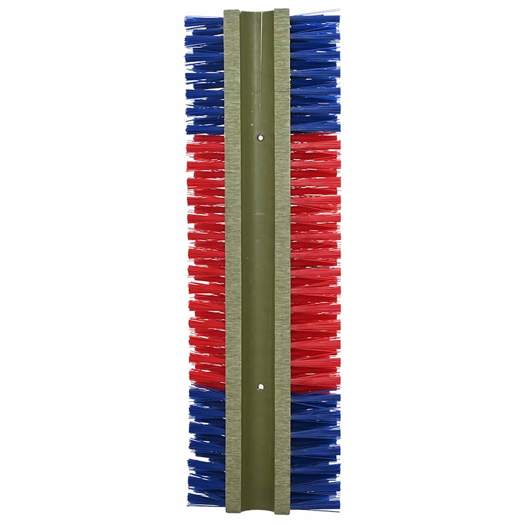 Spazzola per Bovini Rossa e Blu 50 x 17 x 9 cm Plastica e Acciaio
