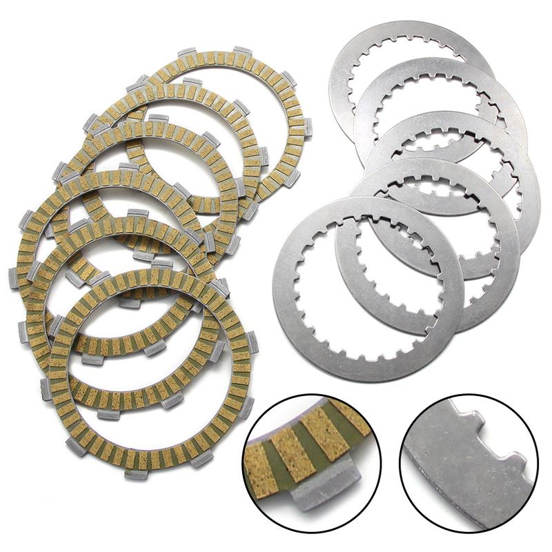 ATV Quad Clutch Friction Steel Plates Kit For Honda TRX420FE TRX420TE FourTrax Rancher 420 Engine Clutch Disc 22321‑HN0‑670