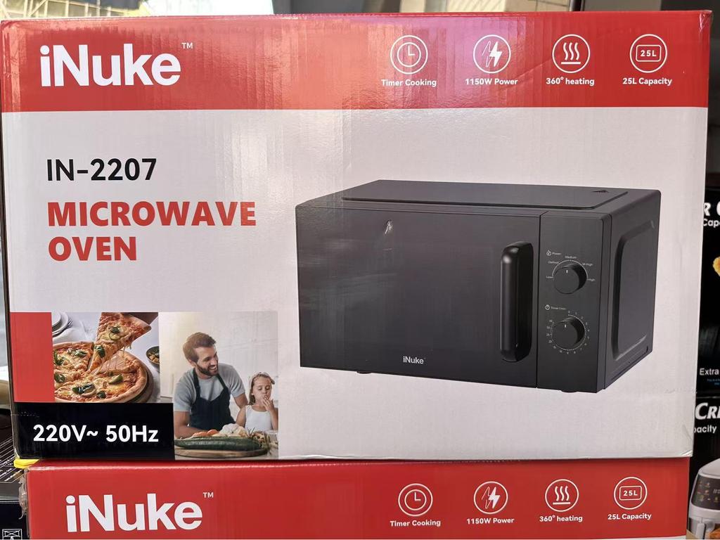 20L/25L Multi-functional Home Microwave Oven with Turntable for Export