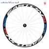 Stickers Multicolor Cycling Bicycle Rim Decals Bicycle Stickers Bike Wheel Rims Reflective Stickers