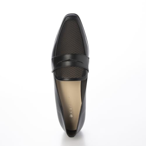 Carino CAUK52017 Dame Loafers, Svart, Størrelse 23.5cm