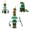 Gobricks MOC Zeldaing Wild Breath Demon Guard Shield Soldier Bricks Mauler Magic Statue Steward Building Blocks Toy Gifts