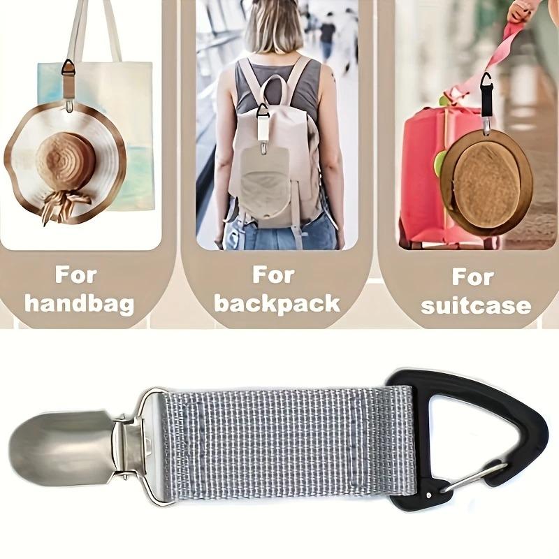 Travel Hat Clip Outdoor Straw Hat Clip Portable Hat Companion Multipurpose Glove Storage Clip Bagging Clip