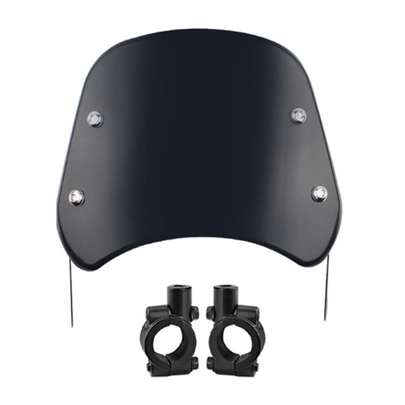 Evrensel motosiklet ön cam rüzgar deflektörü Harley için Yamaha XSR için Royal Enfield Triumph ön cam kaporta