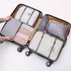 Twill 6-Piece Travel Luggage Organizer Set