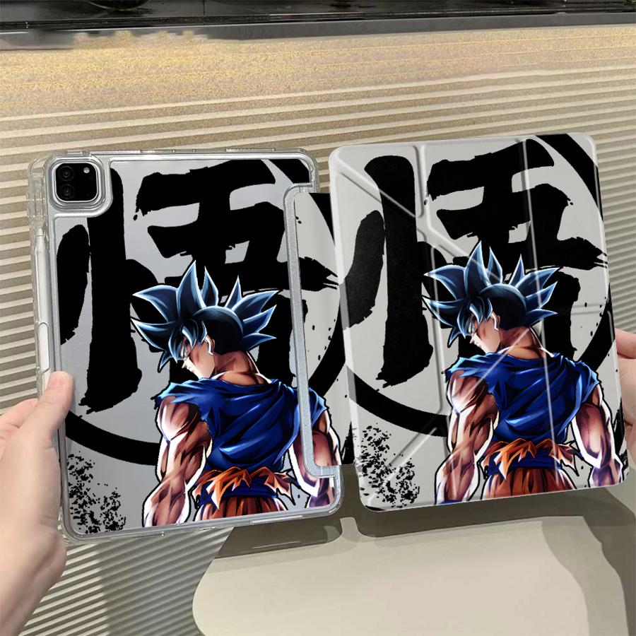 

D-Dragon Ball Saiyan Goku Tablet Case For iPad Pro 2025 Pro 11th 10th 9th 8th 7th 12.9inch Air 4 5 M3 M2 1 2 M4 11inch Mini 6 7 ipad 10.2 8th gen