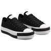 Converse Chuck Taylor All Star Retro Low Top Canvas Shoes Women Sneakers White Black 568657C