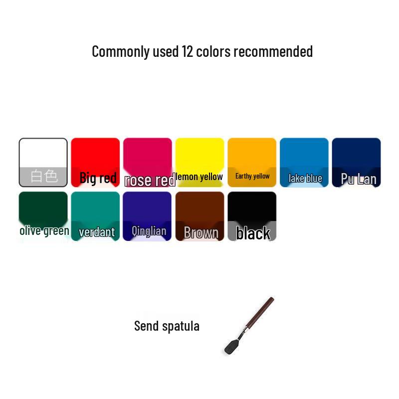 Mali Washable Gouache & Watercolor Paint for Beginner Students - 100ml & 50ml Jars, Perfect for DIY Finger Painting.