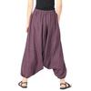 Pantalones Casuales de Algodón para Mujer Ropa de Verano Indio Holgados Boho Hippie Pantalones Harem
