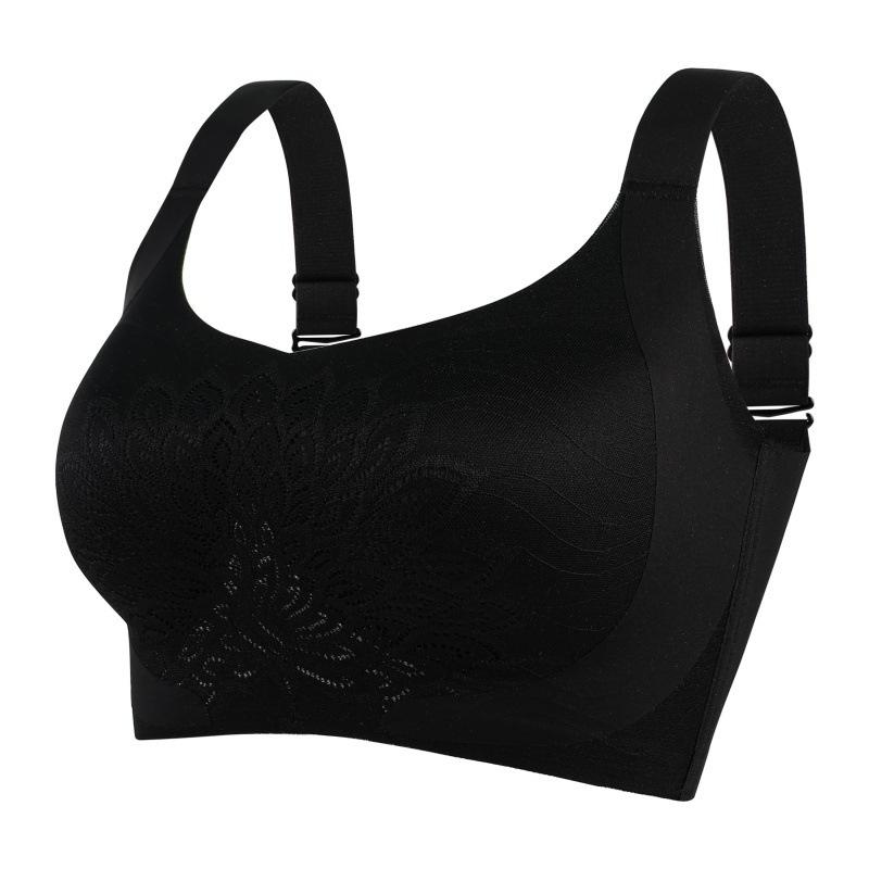 Large Women's Underwear Seamless Bra Beautiful Vest Style Bra Breathable Underwire Bra