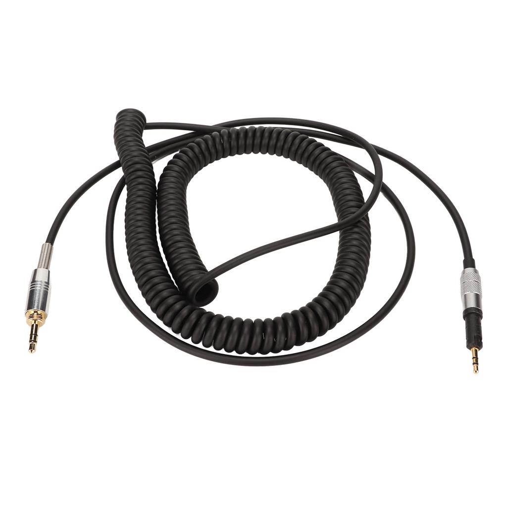 Headphone Coiled Cable HiFi 3.5mm To 2.5mm Stereo Sound Coiled Cable for Sennheiser HD6 HD7 HD8