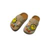 Children's Cartoon Birkenstock Slippers: Cute Closed-Toe Spring Outdoor Shoes for Boys & Girls with Thick Soles.