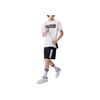 Puma Elastic Waist Mid Rise Printed Logo Casual Shorts Men Shorts Blue 848712-06