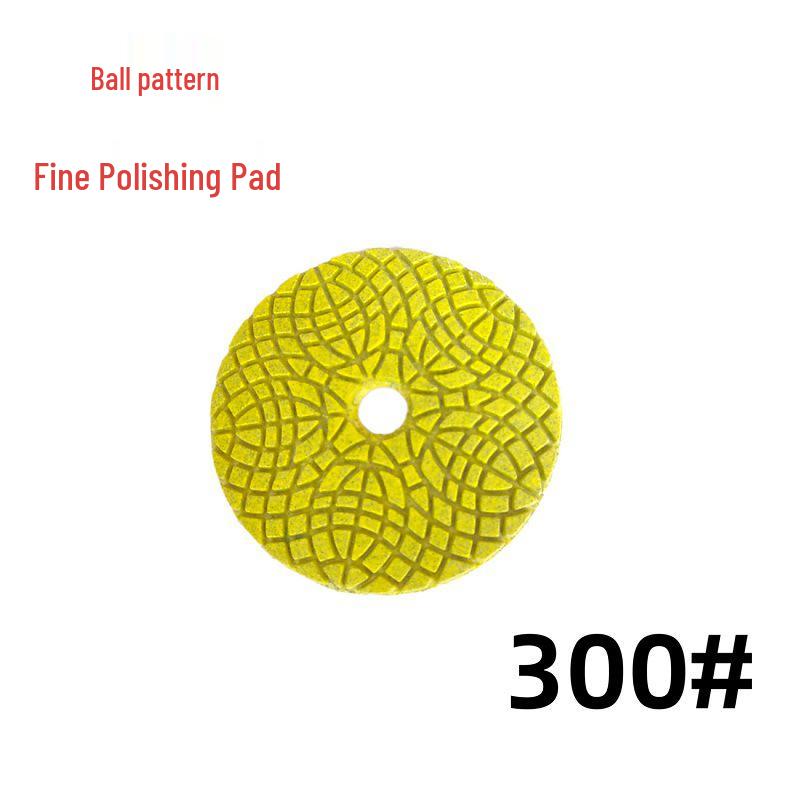 100mm Wet Marble Polishing Pads - Stone & Tile Renovation, Soft Water Buffing Pads, Granite Grinding Discs