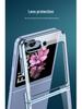 Samsung Z Flip6 Electroplated Transparent Ultra-Thin Anti-Drop Case for Foldable Screen
