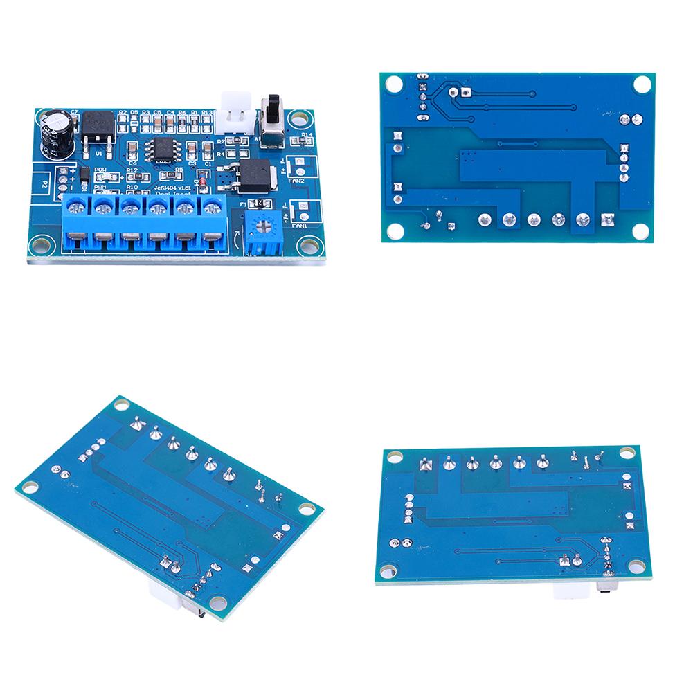 DC 12V 24V 4A Chassis Fan Speed Regulation Module W/ Cable 2/3/4 Cable PWM Thermostat Speed Governor Intelligent Speed Regulator
