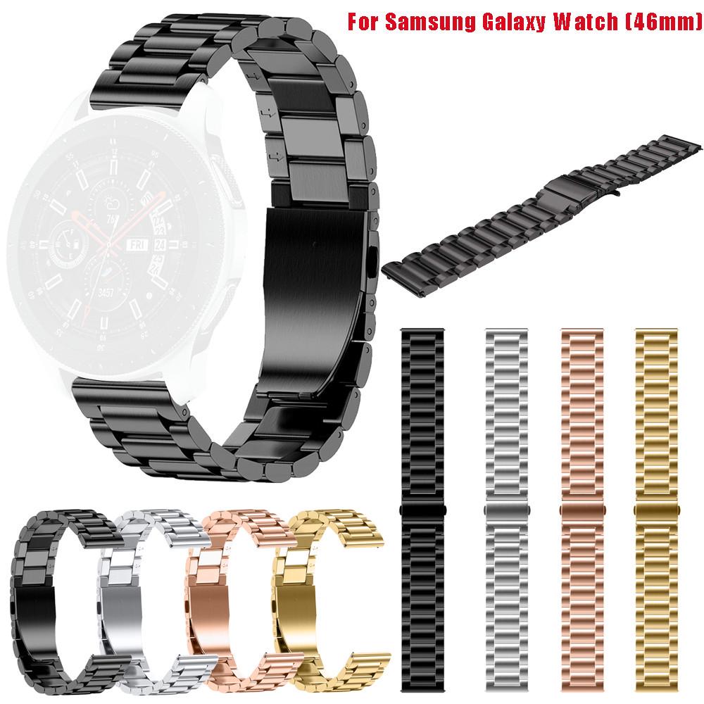 ME] Luxury Stainless Steel Wristband Replacement Strap For Samsung Galaxy  Watch 46mm comprar a buen precio — entrega gratuita, reseñas reales con  fotos — Joom