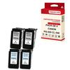 NOPAN-INK - x4 Cartouches CANON PG-545 XL (x2) + CL-546 XL (x2) compatibles Canon Pixma MG 3000 Series, MG 3000 Series, MG 3000 Ser