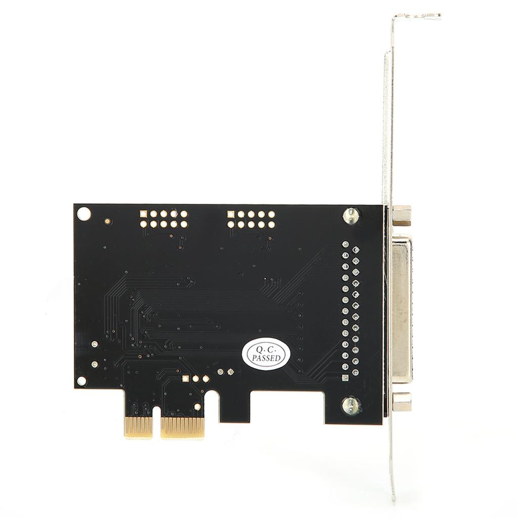 PCIE To Parallel Port Card Print Port LPT PCI E LPT Printer Card Adapter DB25