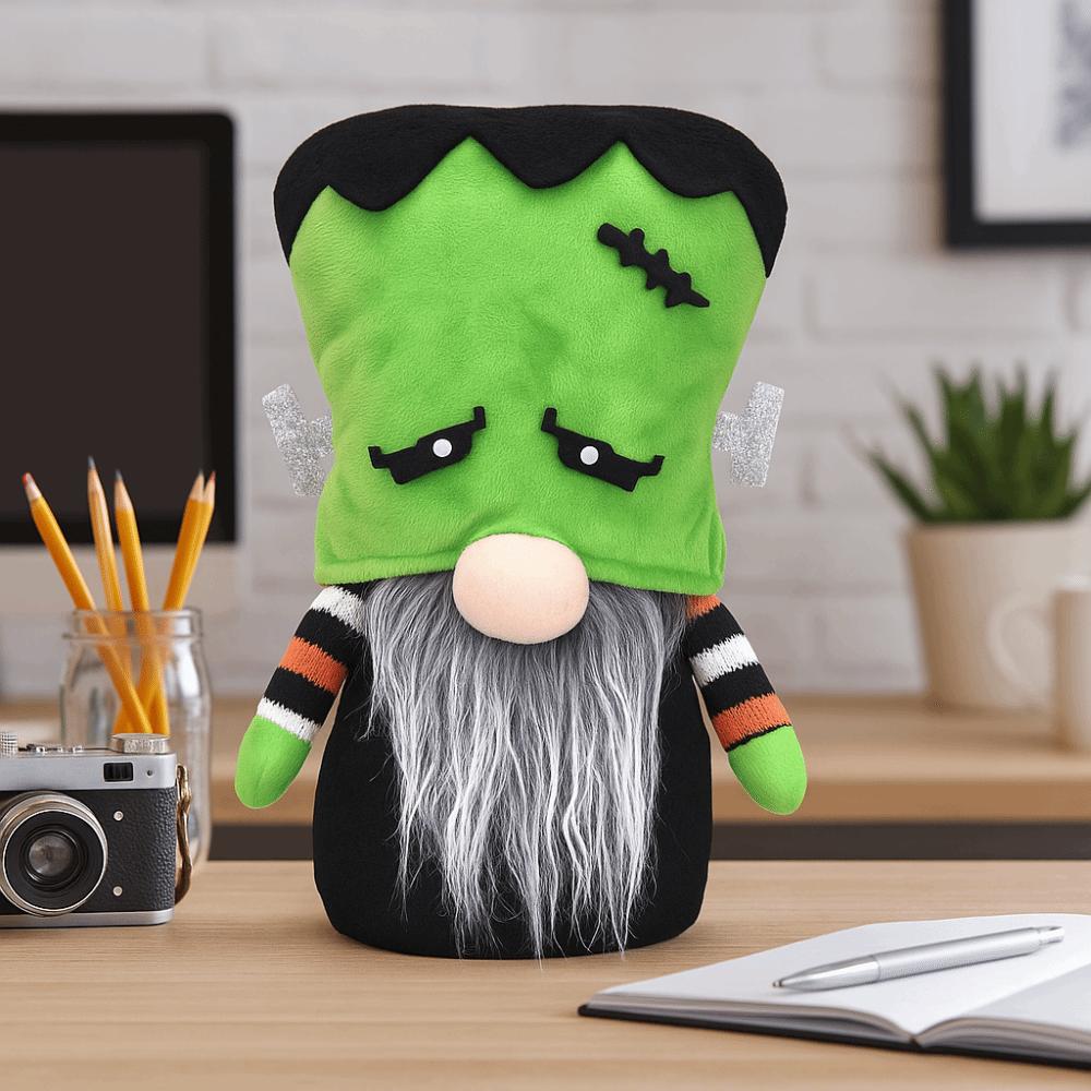 Funny Faceless Old Man Doll Handmade Cartoon Rudolf Dwarf Doll Polyester Halloween Decoration Doll Festival Decoration