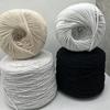 China 100% Natural Eco-friendly Braided Cotton Rope Twisted Twine 1.5mm Diameter 50m Reel Bags Garment Shoes Home