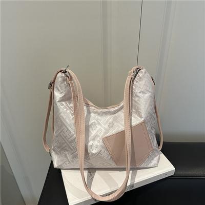 Fashion Cloth Bag Women's Spring Summer Season New Niche Portable Tote Bag High-end Shoulder Armpit Bag