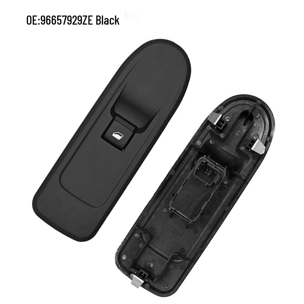 

Passenger Side Electric Window Switch for Peugeot 408 (Part #96657929ZE) чорний
