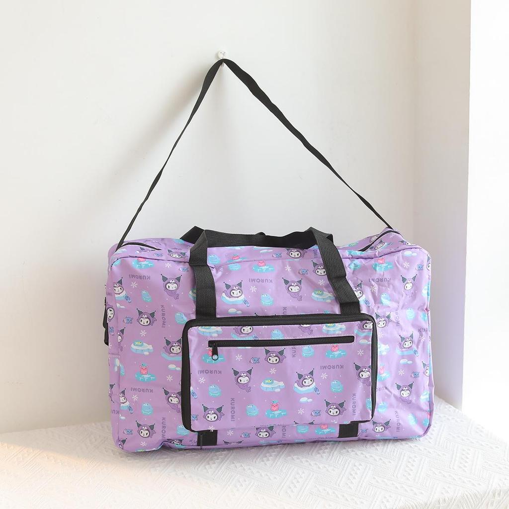 Portable Foldable Cartoon Waterproof Travel Bag for Luggage Storage