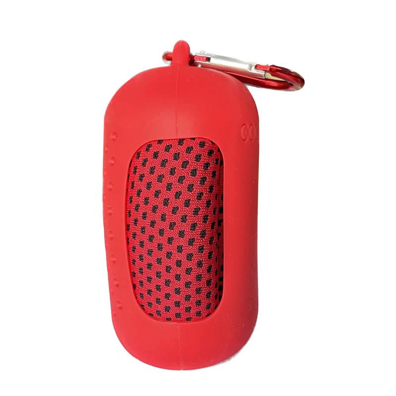 

Portable Mini Silicone Cooling Towel Set - Quick-Drying for Outdoor Use and Fitness 30x90 cm ярко-красный