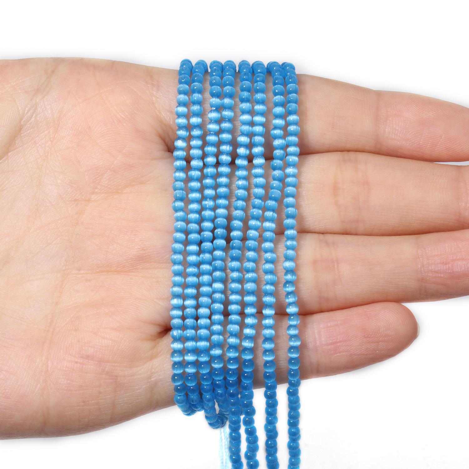 

2 мм разноцветные бусины из кошачьего глаза, маленькие бусины своими руками, разделительные бусины для изготовления ювелирных изделий, браслеты своими руками, бусины на талию, аксессуары lake blue озеро синий