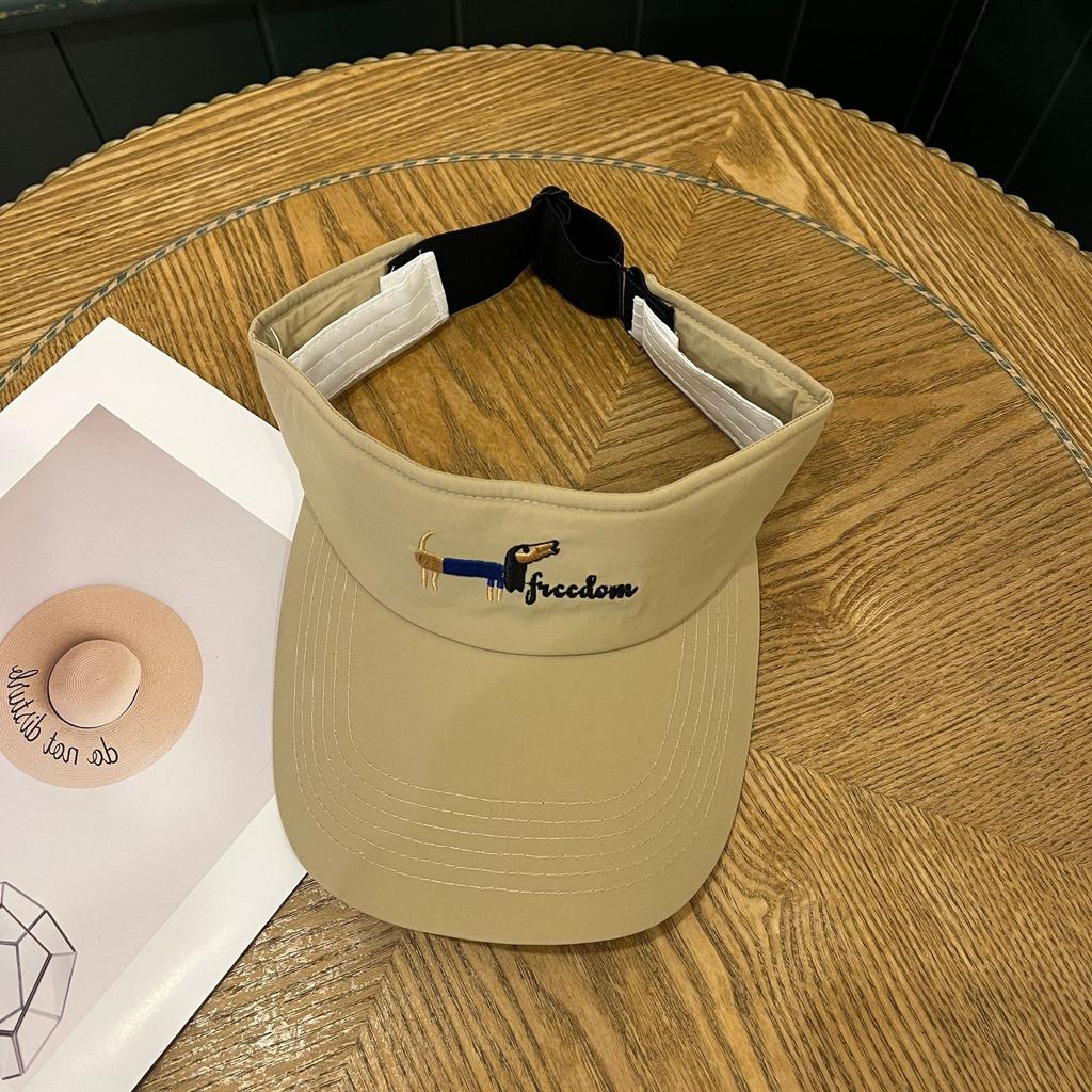 Summer Sun Protection Space Hat for Women Outdoor Sports Running Speed Dry Sun Hat Versatile Face Showing Small Duckling Hat