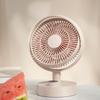 ShowSee Portable Oscillating Desk Fan with Digital Display
