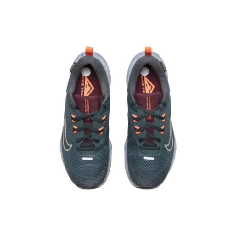 New Nike Juniper Trail 2 Gore Tex Deep Jungle Night Maroon Safety Orange Khaki Women's FB2065-300