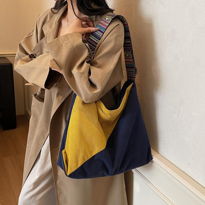 Large Capacity Shoulder Bag Women's Commuter Tote Bag Crossbody Bag