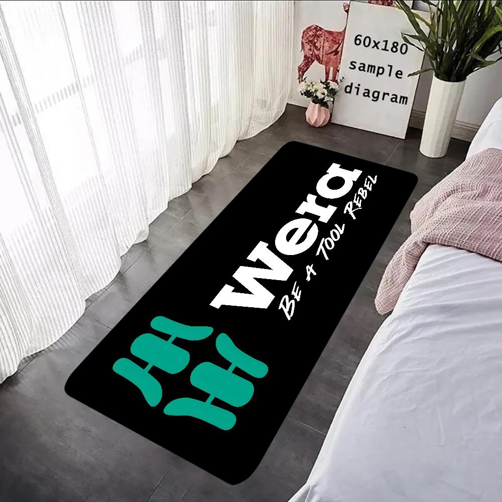 

W-Wera-Tools Be A Tool Rebel Floor Mat Graphic Printed Flannel Doormats for Bathroom Kitchen Entrance Carpet Home Decor 40X60cm