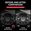 Suitable for Skoda Suede Matte Carbon Fiber Texture Steering Wheel Cover Suitable for Octavia 2 3 A7 1 Superb Roomster A5 